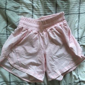 NWOT Lululemon sz 2 Track That Short strawberry milk